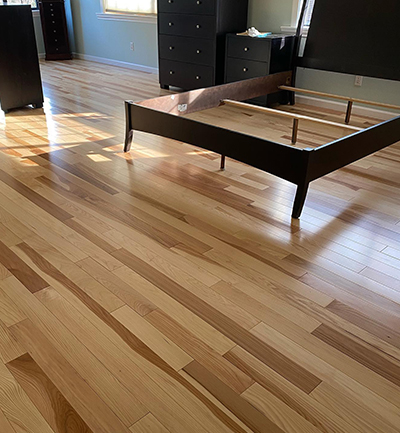 Hardwood flooring